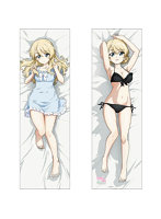 【再販】［ガールズ＆パンツァー 最終章］描き下ろし抱き枕カバー（ダージリン/黒）スムース