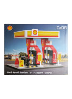 『Shell』ブロックキット ガソリンスタンド（小）
