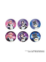 【BOX販売】黒猫と魔女の教室 トレーディング丸型缶バッジ（1BOX=6個入）