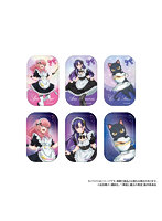 【BOX販売】黒猫と魔女の教室 トレーディング長方形型缶バッジ（1BOX=6個入）