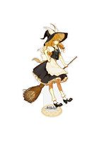 東方Project 霧雨魔理沙 アクリルフィギュア illust:左