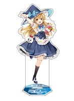 東方Project 霧雨魔理沙 アクリルフィギュア よみうりランドVer. illust:なつめえり 1406-1223
