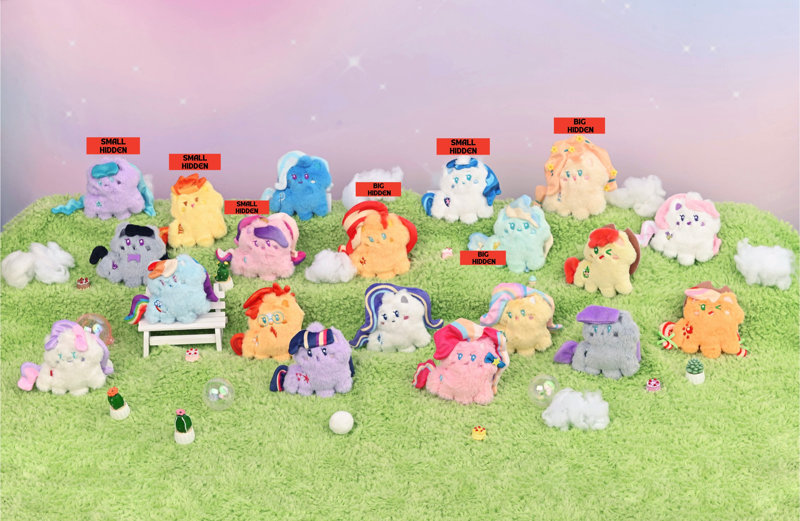 マイリトルポニー 3インチミニぬいぐるみブラインドバッグ 第2弾（1BOX=20個入）のサムネイル画像