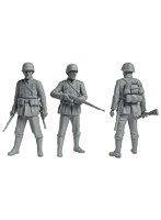 マスターボックス MB35227 1/35 独・国防陸軍歩兵兵士1体1939-41・小火器ランナー付
