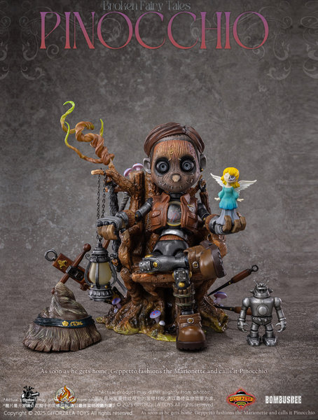 GIYORZILLA TOYS 壊れた童話 ピノキオ 1/6スケール可動フィギュアのサムネイル画像