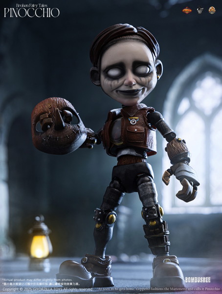 GIYORZILLA TOYS 壊れた童話 ピノキオ 1/6スケール可動フィギュア用オプションパーツ（マスクセット）