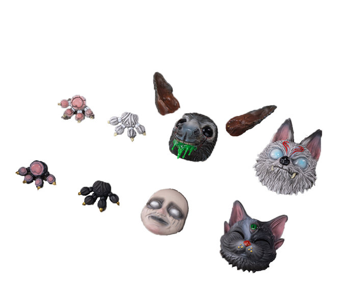 GIYORZILLA TOYS 壊れた童話 ピノキオ 1/6スケール可動フィギュア用オプションパーツ（マスクセット）