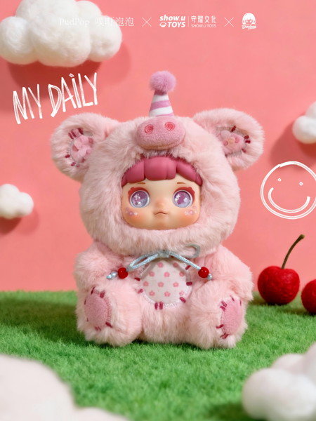 PudPop×SHOW U TOYS DooBee ファンタジー・クリッター・パークシリーズ トレーディングプラッシュ（1BOX=8個入）