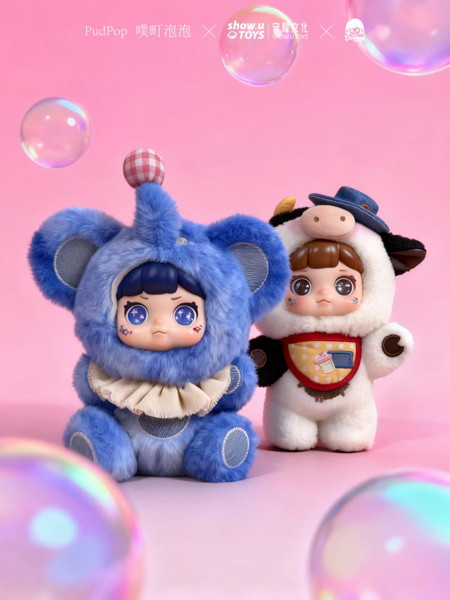 PudPop×SHOW U TOYS DooBee ファンタジー・クリッター・パークシリーズ トレーディングプラッシュ（1BOX=8個入）