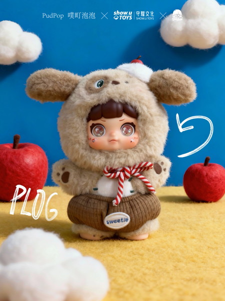 PudPop×SHOW U TOYS DooBee ファンタジー・クリッター・パークシリーズ トレーディングプラッシュ（1BOX=8個入）