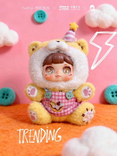 PudPop×SHOW U TOYS DooBee ファンタジー・クリッター・パークシリーズ トレーディングプラッシュ（1BOX=8個入）