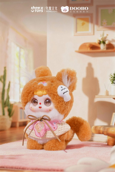 014_SHOW U TOYS Doobo Cat Cafe ラッキーニャー物語シリーズ トレーディングプラッシュ（1BOX=8個入）