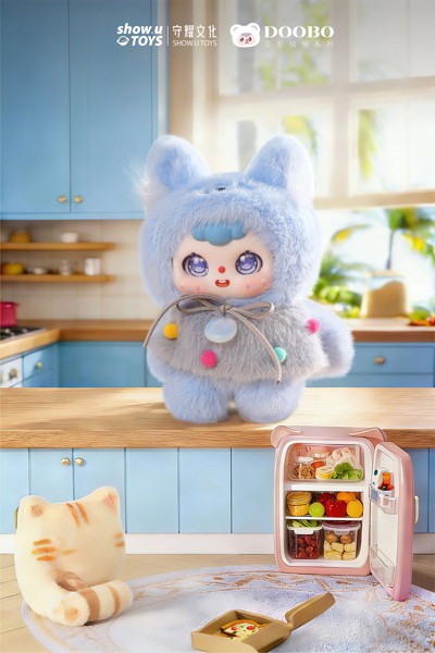 014_SHOW U TOYS Doobo Cat Cafe ラッキーニャー物語シリーズ トレーディングプラッシュ（1BOX=8個入）