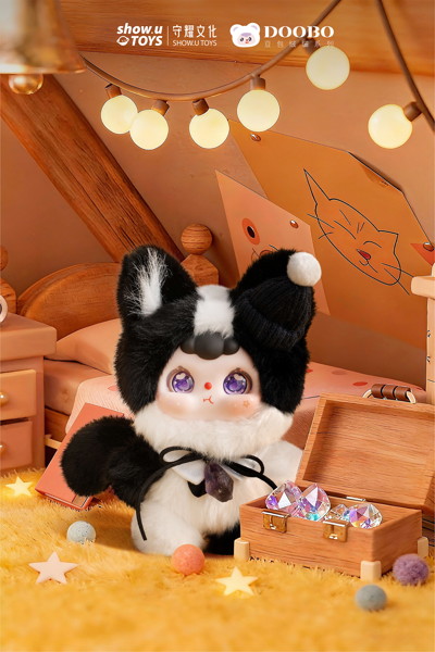 014_SHOW U TOYS Doobo Cat Cafe ラッキーニャー物語シリーズ トレーディングプラッシュ（1BOX=8個入）