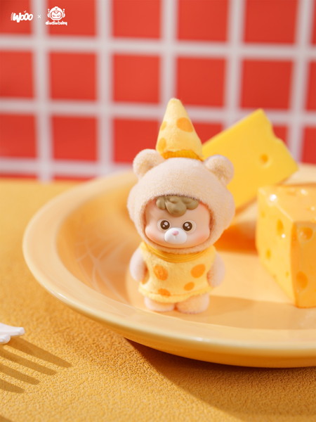 WOOO DIU DIU BABY パワーベアシリーズ トレーディングフィギュア（1BOX=8個入）