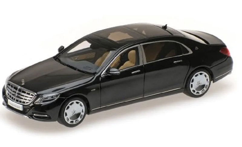 420101 Mercedes-Maybach S-Class - 2016 - Obsidian Black 1/43