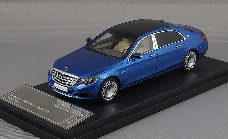 420105 Mercedes-Maybach S-Class - 2016 - Brilliant blue 1/43