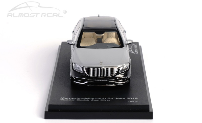 420106 Mercedes-Maybach S-Class - 2019 - Obsidian Black/Iridium Silver 1/43