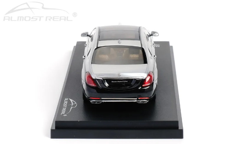 420106 Mercedes-Maybach S-Class - 2019 - Obsidian Black/Iridium Silver 1/43