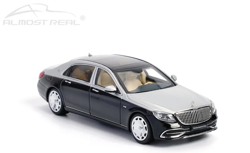 420106 Mercedes-Maybach S-Class - 2019 - Obsidian Black/Iridium Silver 1/43
