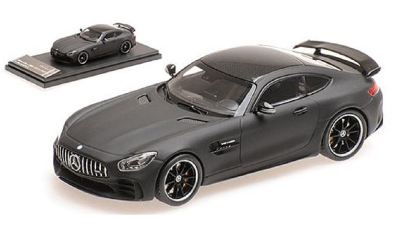 420710 Mercedes-AMG GT R - 2017 - Leather Matt Black 1/43