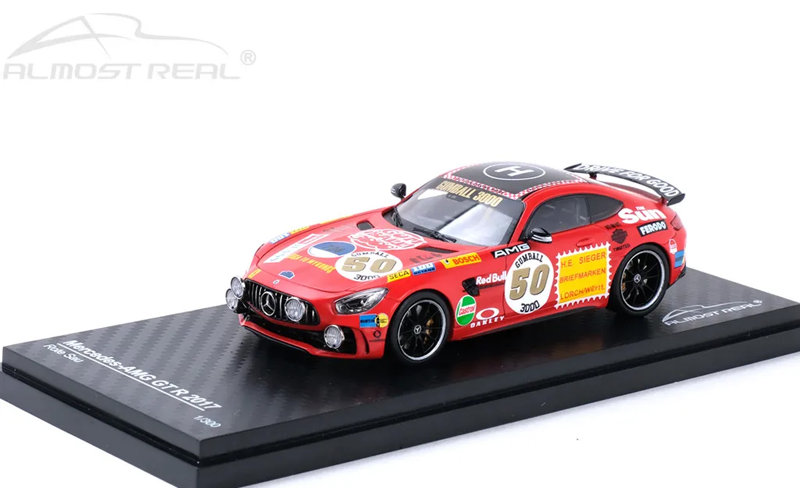 420715 Mercedes-AMG GT R - 2017 - Rote Sau - With Driving Lamp 1/43