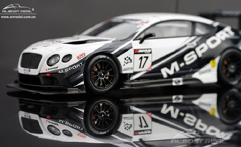 430310 M Sport Bentley GT3 British GT- 2014 - Silverstone ＃17 1/43