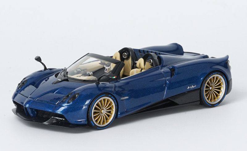 450303 Pagani Huayra Roadster - 2017 - Blu Danubio 1/43