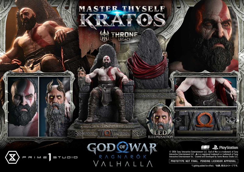 スローンレガシー ゴッド・オブ・ウォー ラグナロク クレイトス Master Thyself