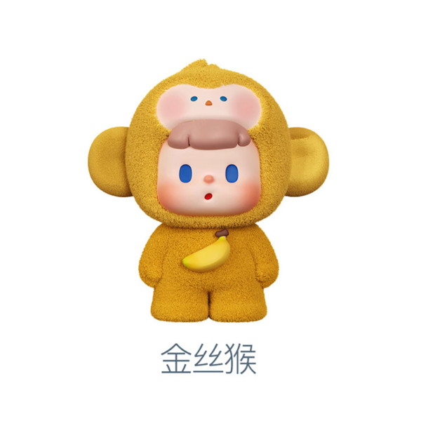 035_WANG FAN MI TA 不二 希少動物シリーズ トレーディングフィギュア（1BOX=8個入）