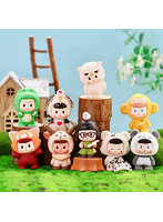 035_WANG FAN MI TA 不二 希少動物シリーズ トレーディングフィギュア（1BOX=8個入）