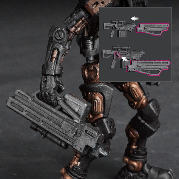 TOYS ALLIANCE LIMITED アシッドレイン 1/18スケール FAV-A144 スーパースカル シミュパペットP5