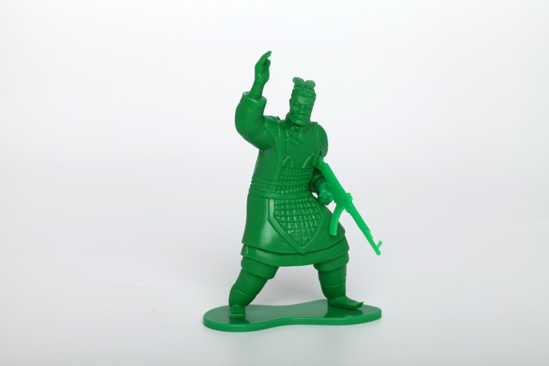 017_52TOYS CANDYBOX 超活化 バトル兵馬俑 グリーンアーミーVer.（1BOX=8個入）