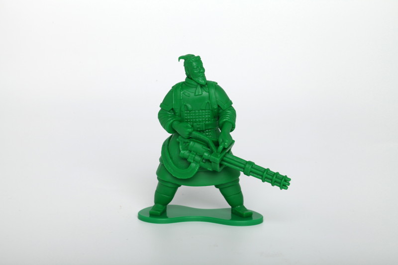 017_52TOYS CANDYBOX 超活化 バトル兵馬俑 グリーンアーミーVer.（1BOX=8個入）