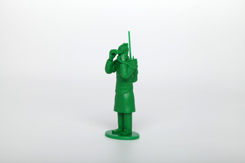 017_52TOYS CANDYBOX 超活化 バトル兵馬俑 グリーンアーミーVer.（1BOX=8個入）