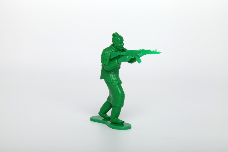 017_52TOYS CANDYBOX 超活化 バトル兵馬俑 グリーンアーミーVer.（1BOX=8個入）