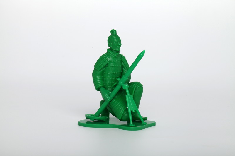 017_52TOYS CANDYBOX 超活化 バトル兵馬俑 グリーンアーミーVer.（1BOX=8個入）