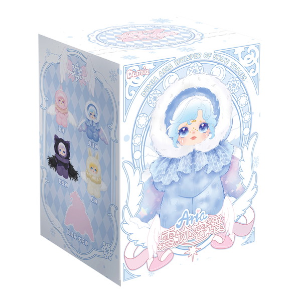 Aria 雪跡のささやき ソフビ付きぬいぐるみ チャーム ブラインドボックス（1BOX=4個入）