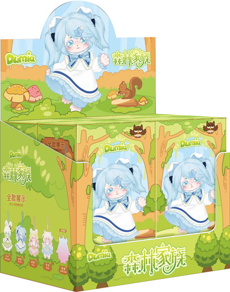 フォレストファミリーシリーズ ソフビ付きぬいぐるみ ブラインドボックス（1BOX=4個入）