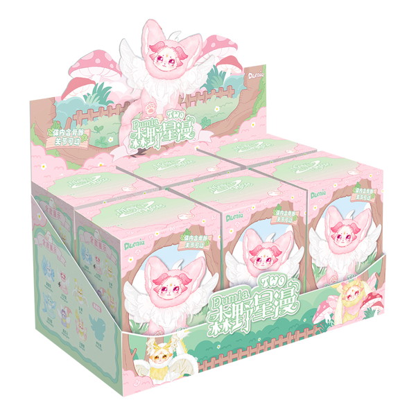 森野スターファンタジー 第2弾 可動ソフビ付きぬいぐるみ ブラインドボックス（1BOX=6個入）
