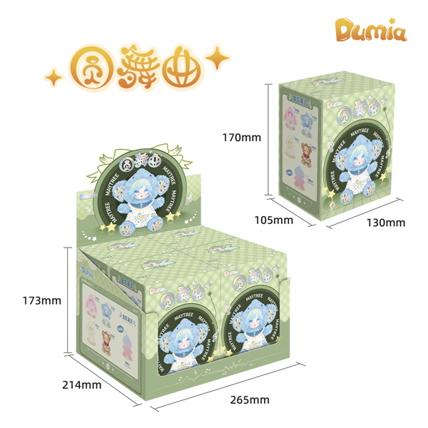 円舞曲シリーズ ぬいぐるみドール ブラインドボックス（1BOX=4個入）
