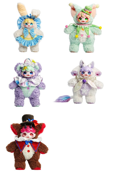 ミラクルパーク ソフビぬいぐるみ ブラインドボックス（1BOX=4個入）