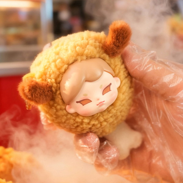 食物語 ソフビ×ぬいぐるみシリーズ マスコット ブラインドボックス（1BOX=6個入）