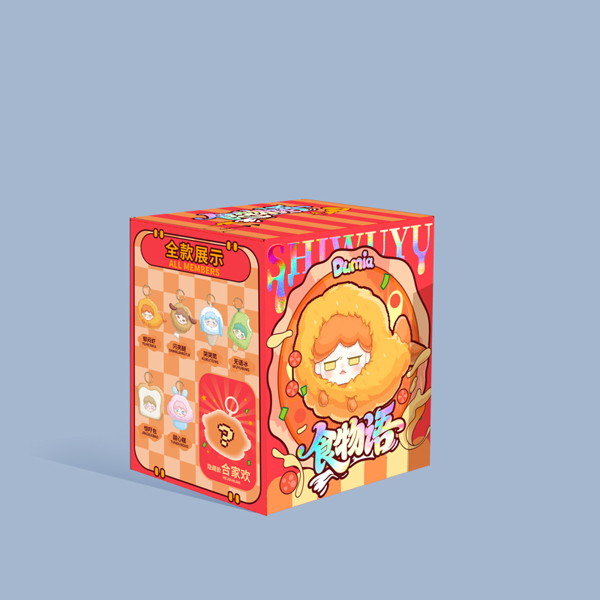 食物語 ソフビ×ぬいぐるみシリーズ マスコット ブラインドボックス（1BOX=6個入）