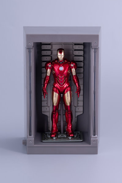4インチ アイアンマン+ホール・オブ・アーマーセット MK4