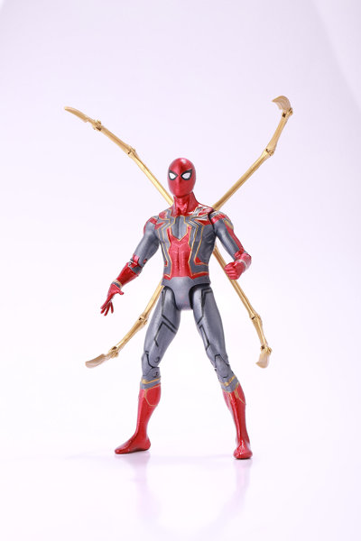 アイアンスパイダーマン（ライトスタンド付き）