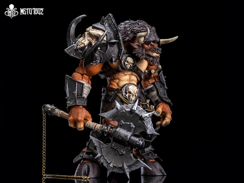 Mety toyz 冒険者の世界 Tauren Warrior 1/10スケール可動フィギュア