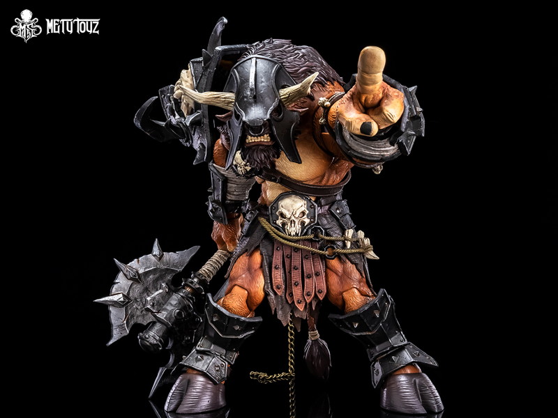 Mety toyz 冒険者の世界 Tauren Warrior 1/10スケール可動フィギュア