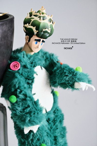 INCHAOS THE AGAVE DREAM クジラちゃん 1/6スケール可動フィギュア（グリーン）