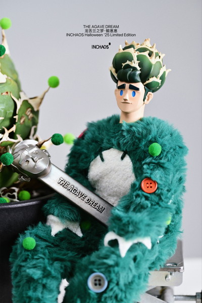 INCHAOS THE AGAVE DREAM クジラちゃん 1/6スケール可動フィギュア（グリーン）
